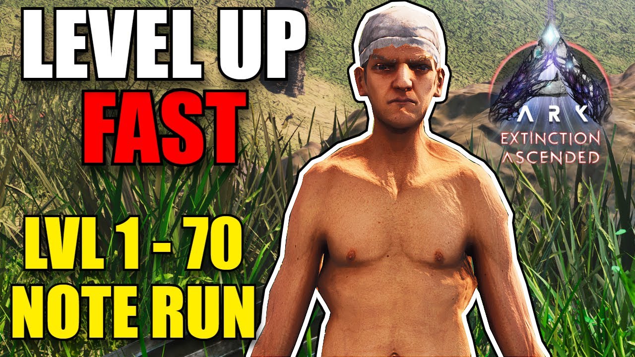 ЛУЧШИЙ Extinction Note Run с 1 по 70 УРОВЕНЬ! | Ark: Survival Ascended