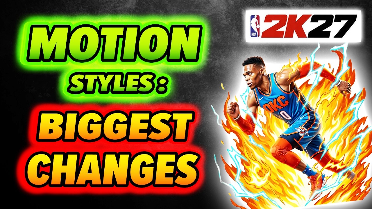 В NBA 2K27 кардинально изменили стили движений