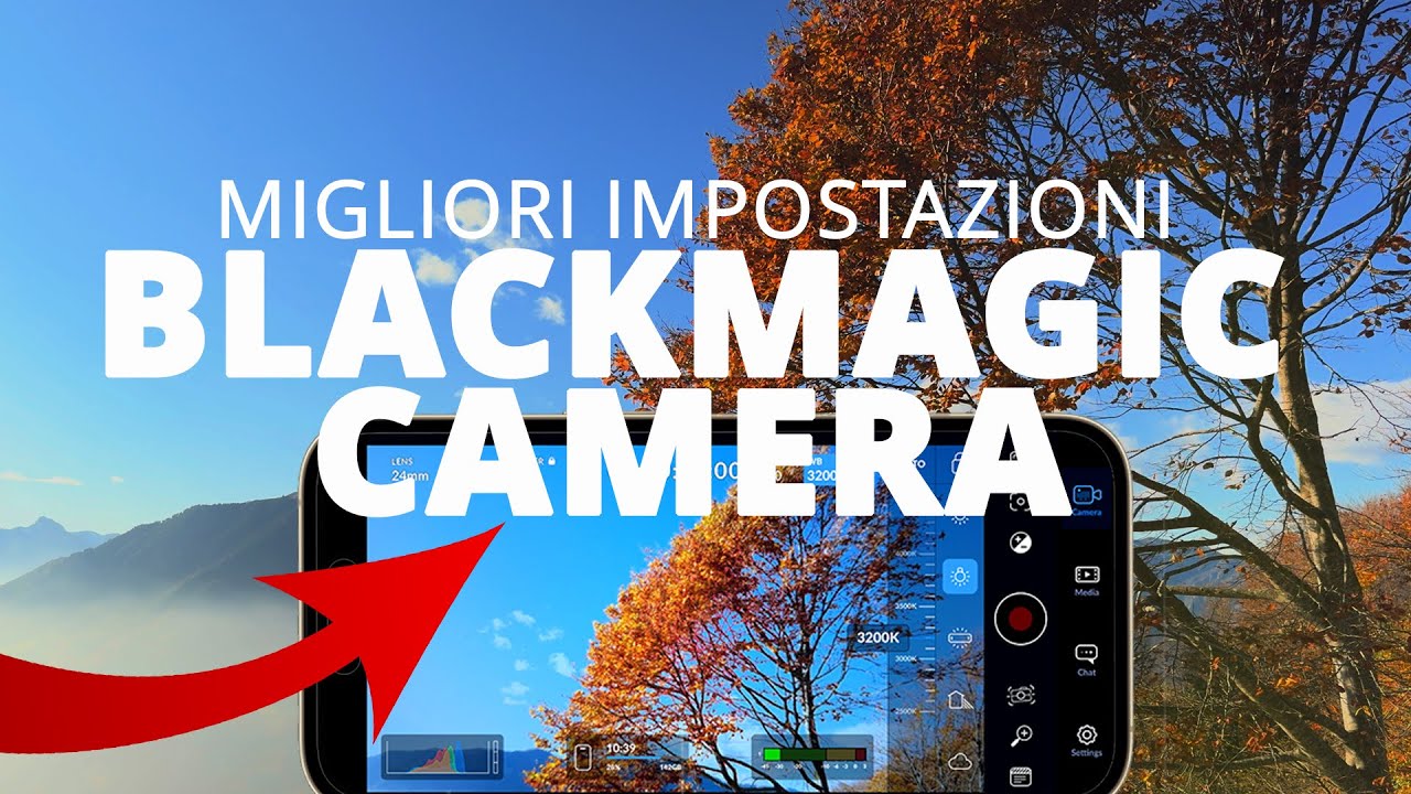 Massima qualità video Blackmagic Camera App
