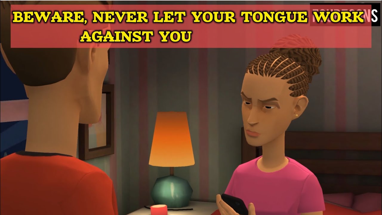 Beware: Never Let Your Tongue Work Against You #christiananimation 