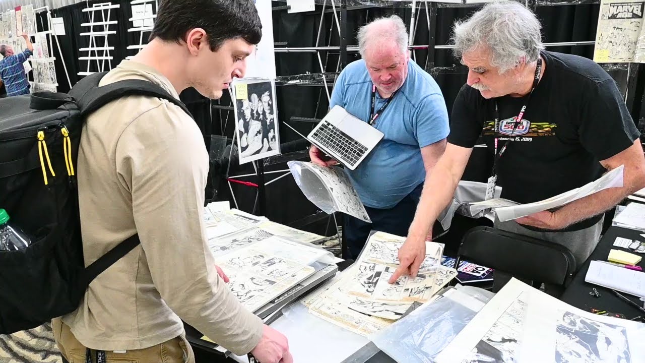 Hunting Down Affordable Mike Mignola Original Art at OAX 2025