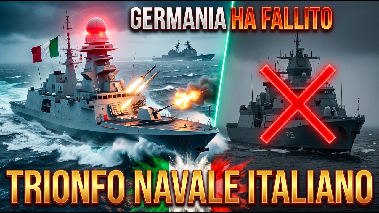 Perché la Germania ha FALLITO: Il Trionfo Navale dell'ITALIA e delle FREMM