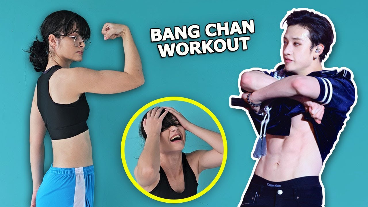 FIZ A ROTINA DE EXERCÍCIOS DO BANG CHAN DO STRAY KIDS POR 3 DIAS | Frost!