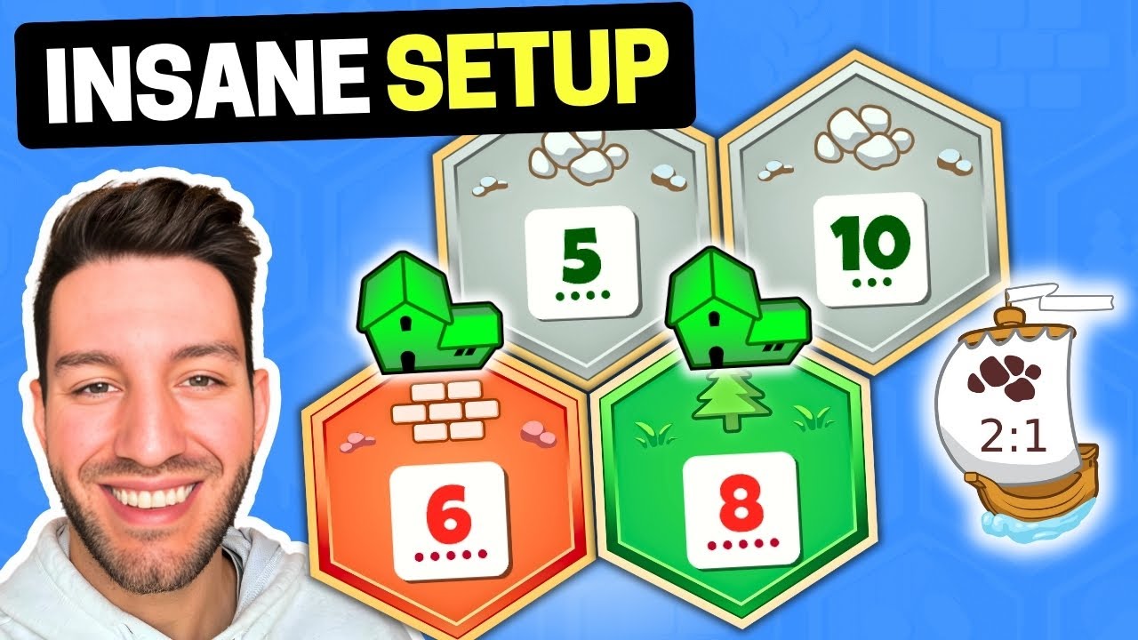 I Got My DREAM PLACEMENTS in This Ranked Catan Game!