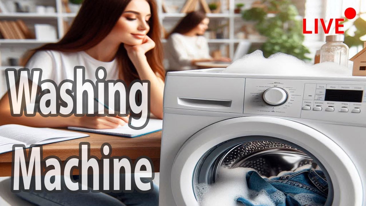 Continuous Washing Machine Sound Gorenje - Relax, Focus & Sleep Better