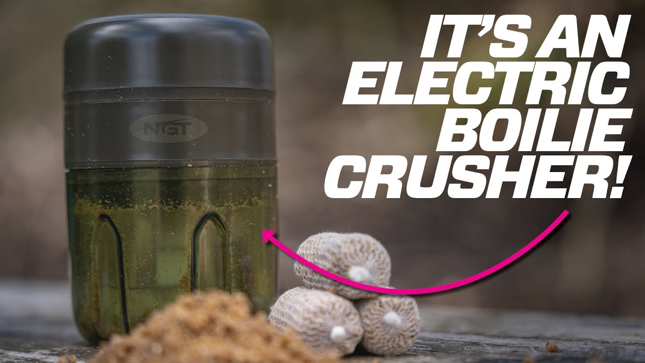 Boilie crumb at the press of a button! | NGT Electric Bait Grinder