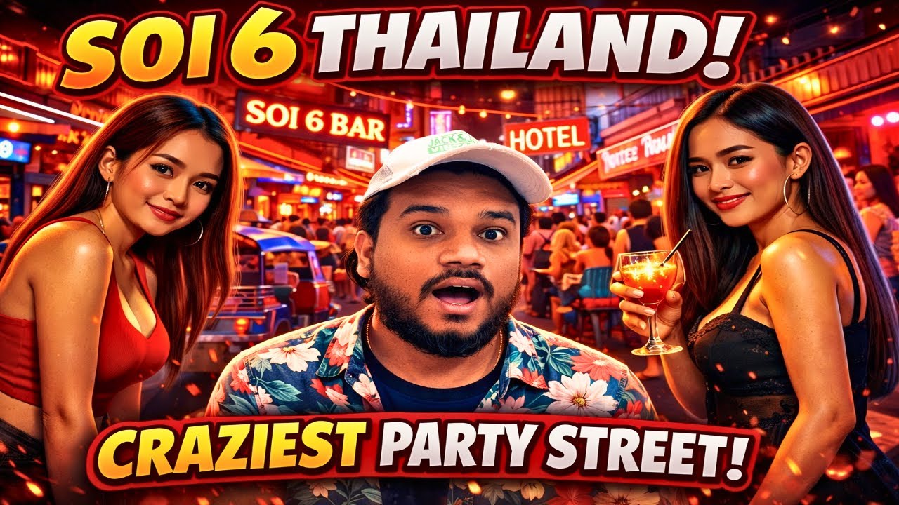 Wildest Street in Thailand 🇹🇭 | POV Walking 4K Tour