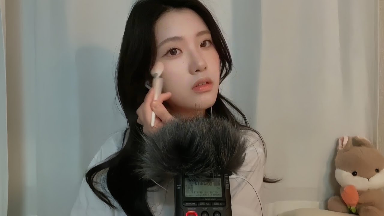 ASMR｜찐 애정템 가득한 마이 메이크업 루틴🐰💗