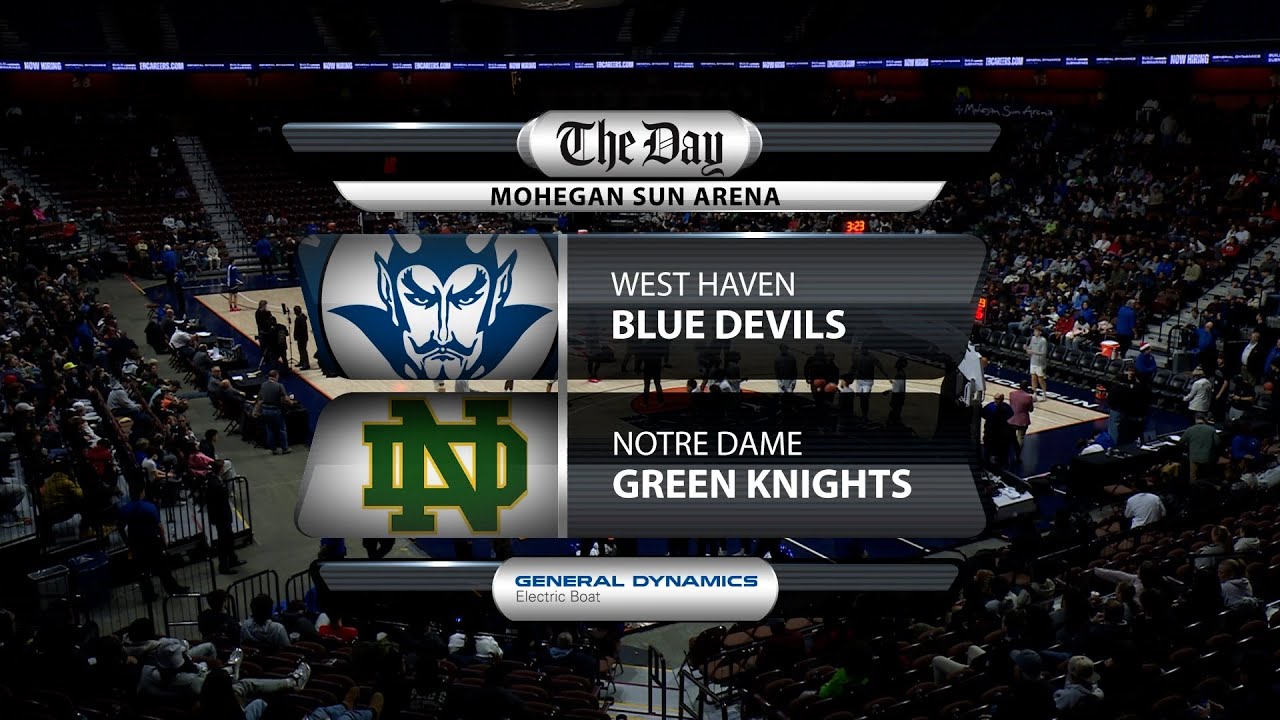 Abdou Toure and Notre Dame-West Haven vs. West Haven in The Day Holiday Classic 2025 (full game)