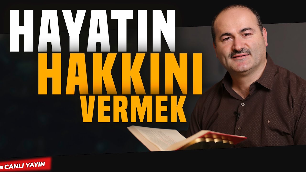 Hayatın Hakkını Vermek (Psikolojinizi Düzeltecek) | Said Şaşmaz