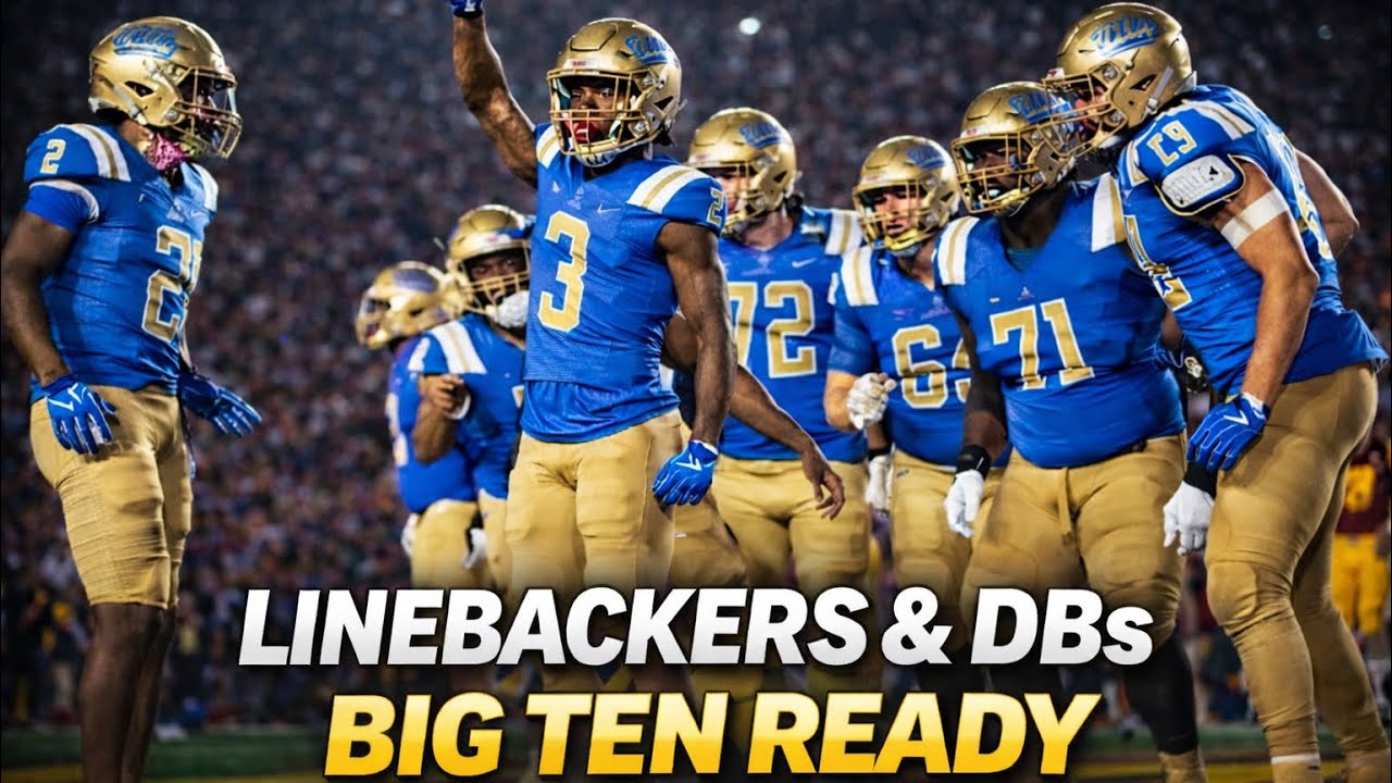 UCLA Linebackers & DBs Are Built for Big Ten Speed 