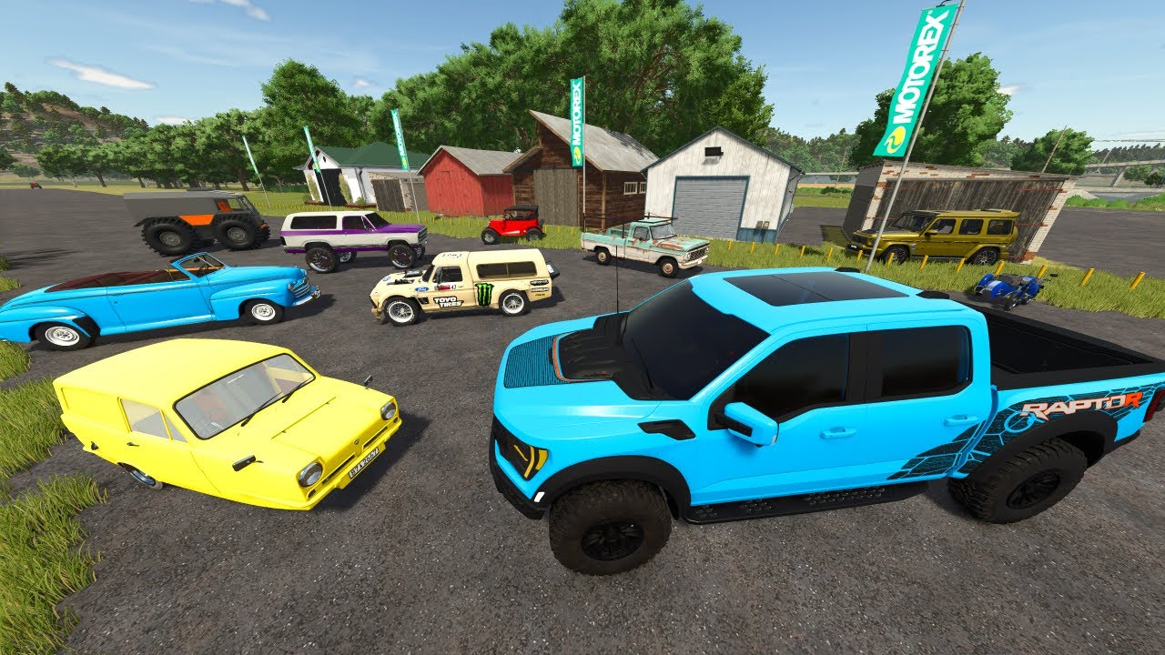 Racing with the Slowest Cars in Farming Simulator 25