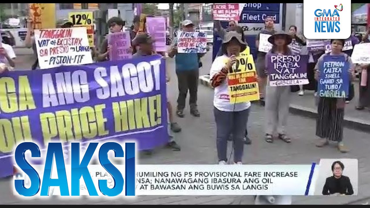 Piston, planong humiling ng P5 provisional fare increase para sa buong bansa | Saksi
