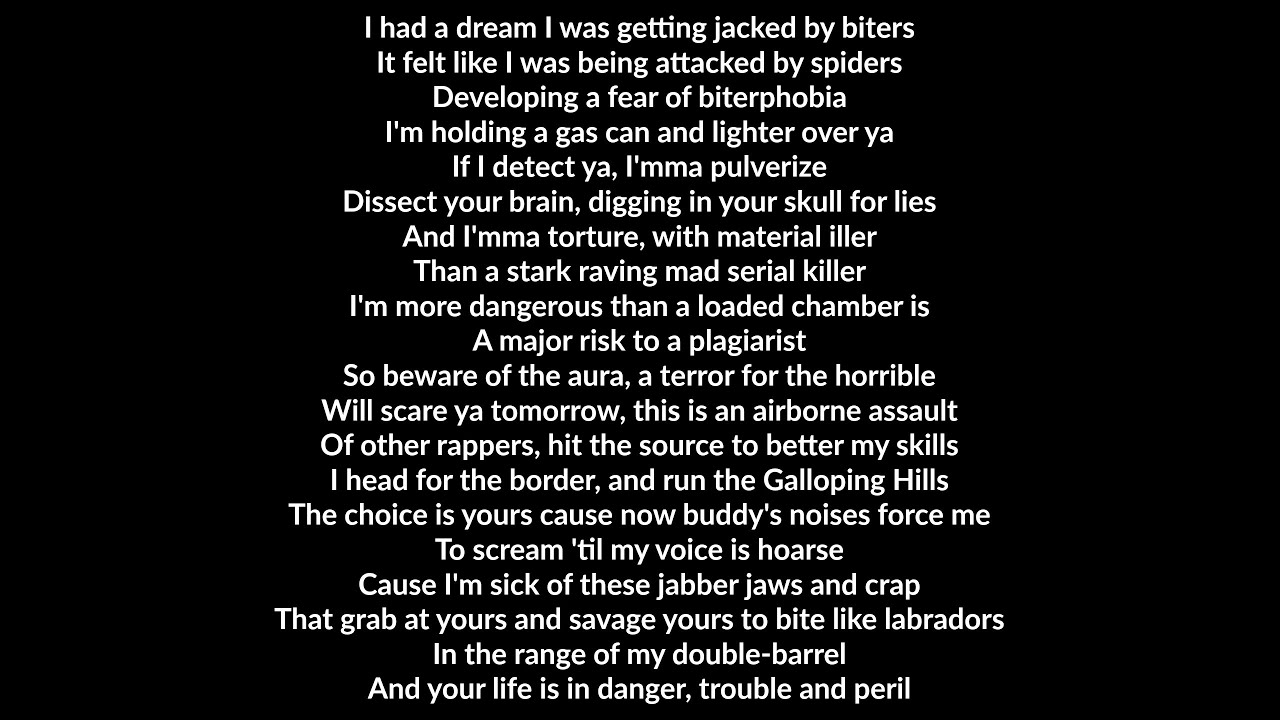 Eminem (Soul Intent) - Biterphobia (Lyrics)