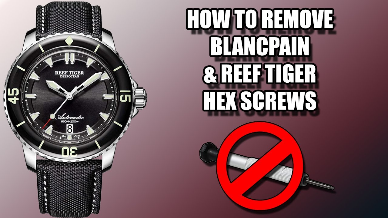 A CHEAP & EASY Way to Replace Reef Tiger RGA3035 Strap | A How To Replace Hex Screw Tub Tutorial
