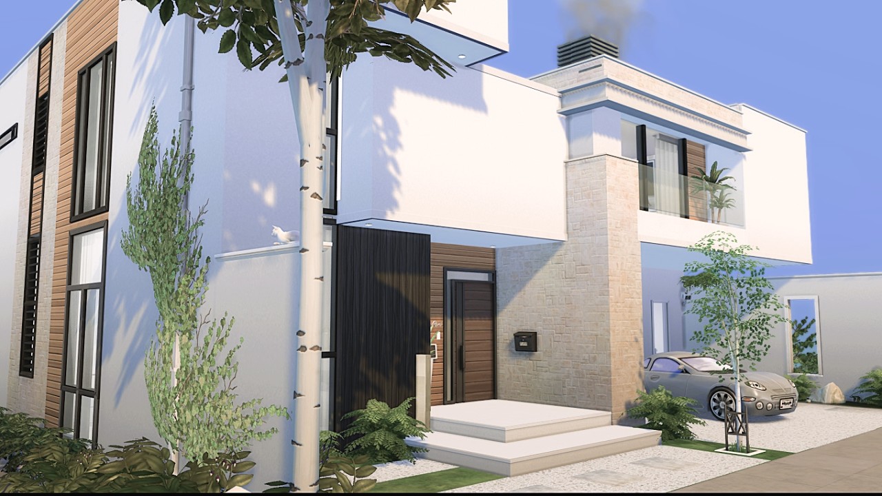 Modern Luxe Family House ♡ | The Sims 4 | Stop Motion Build | No CC