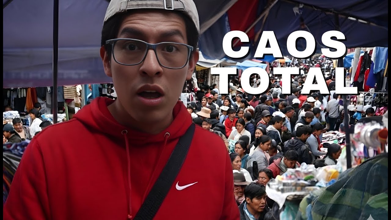 El MERCADO más PELIGROSO de COCHABAMBA | La Pampa