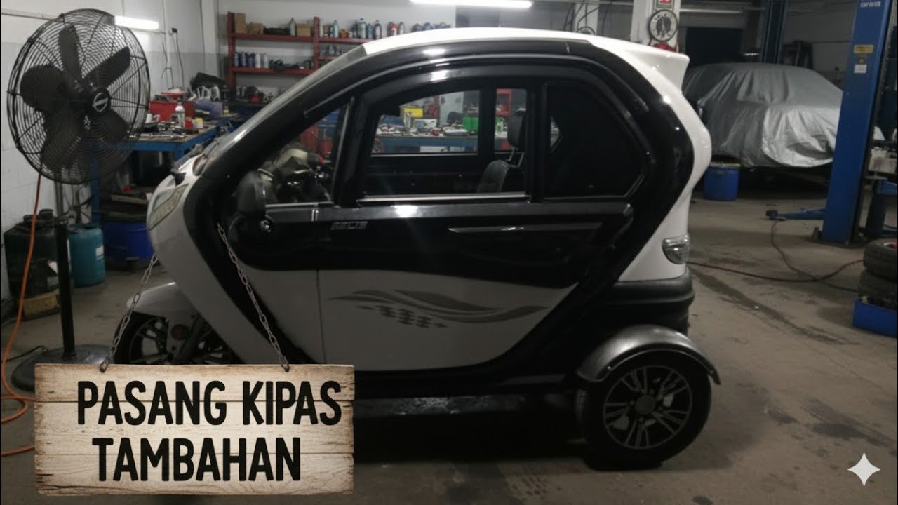 Selis Balis - Pasang Kipas di dalam dasboard depan