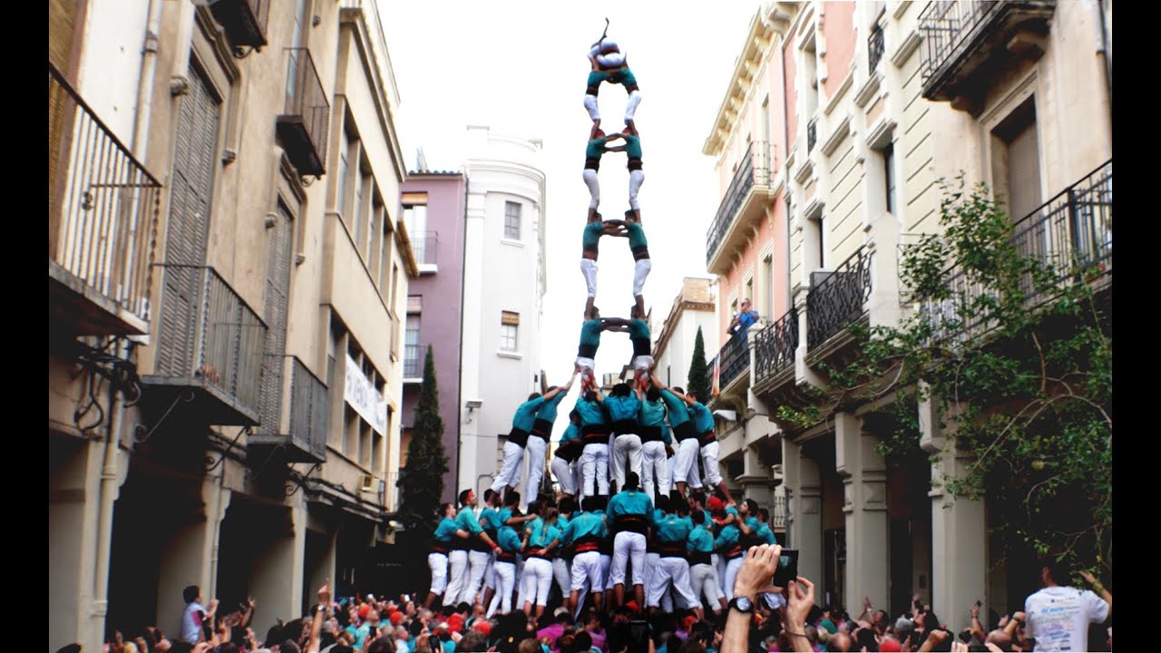 Impressionant.! Torre de9fm dels Verds - Plaça Constitució 2016 (4K)