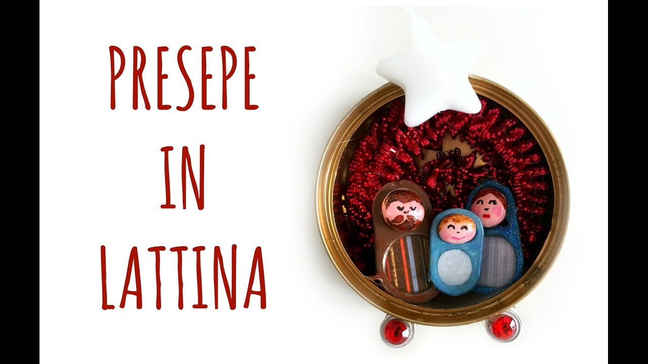 Presepe in Lattina: riciclare linguette e lattine! (Natale/Riciclo creativo) Arte per Te