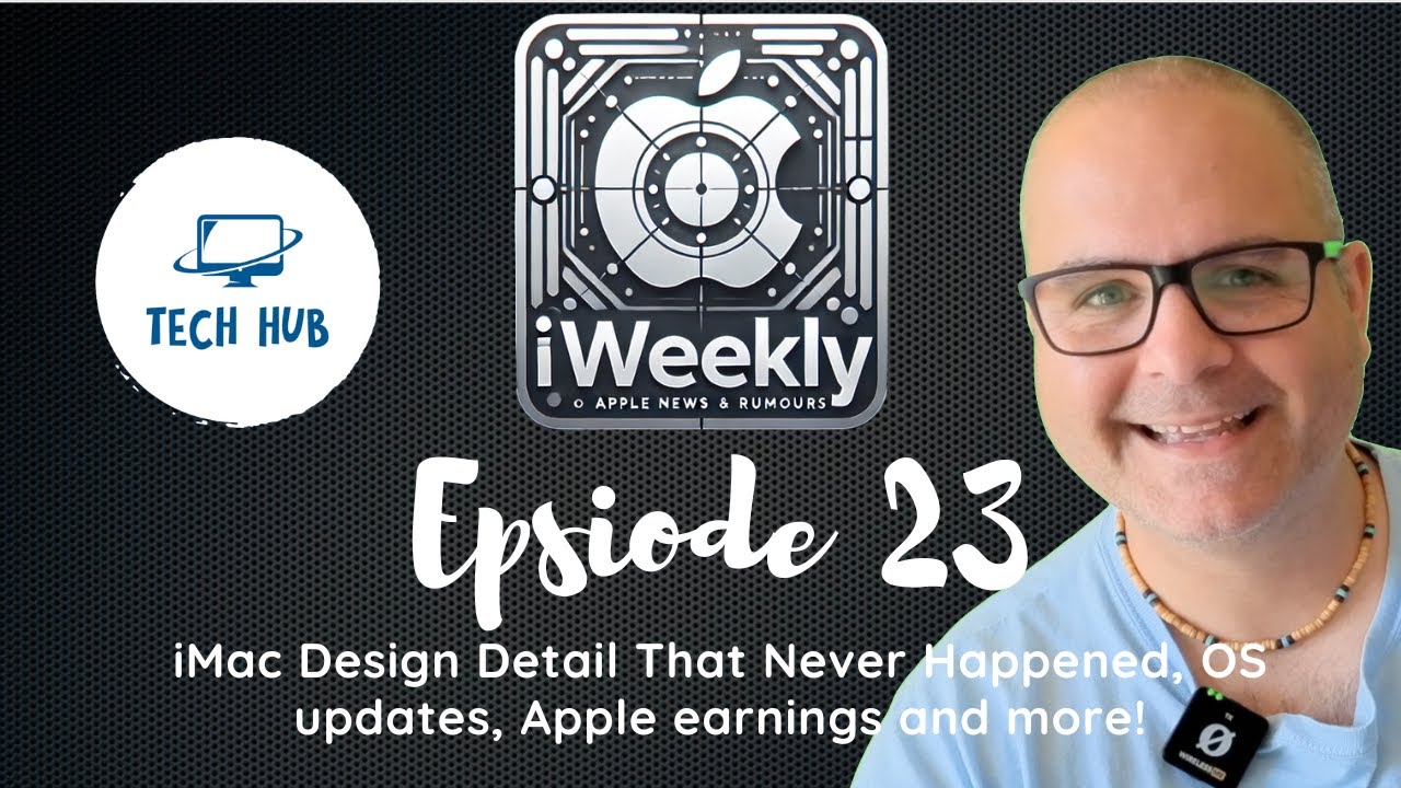 iWeekly Ep. 23 - iMac Design That Never Happened? | iOS 18.1, macOS 15, Apple Q3 Earnings & More!