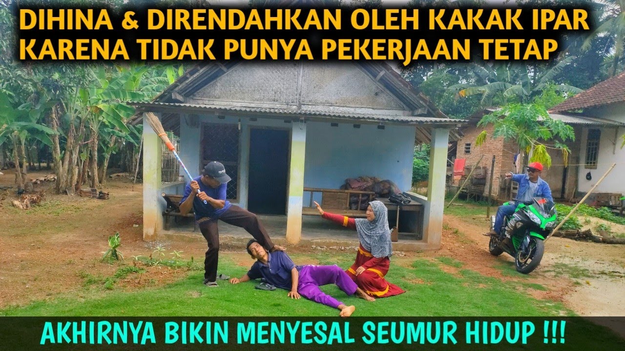 DIHINA & SELALU DI RENDAHKAN KAKAK IPAR KARNA HIDUP MISKIN ‼️TERNYATA APA YANG IA LAKUKAN BIKIN HARU