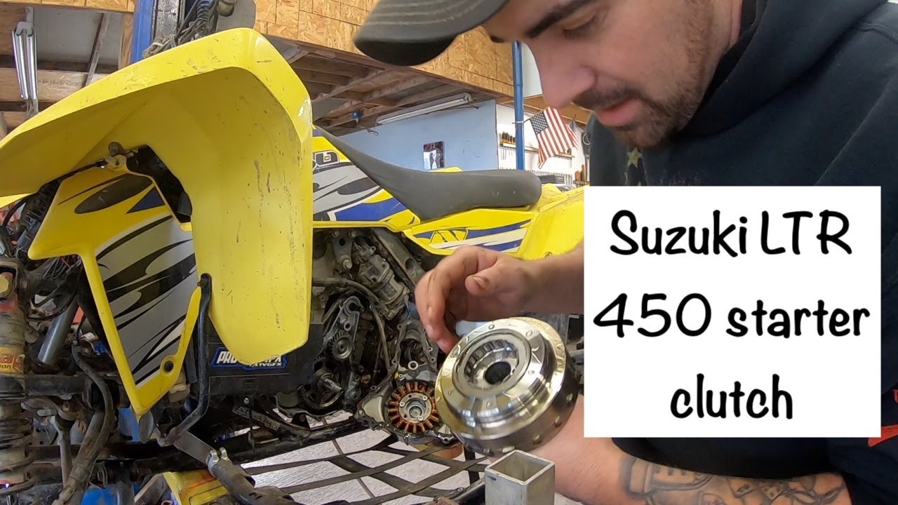 Suzuki LTR 450 starter clutch