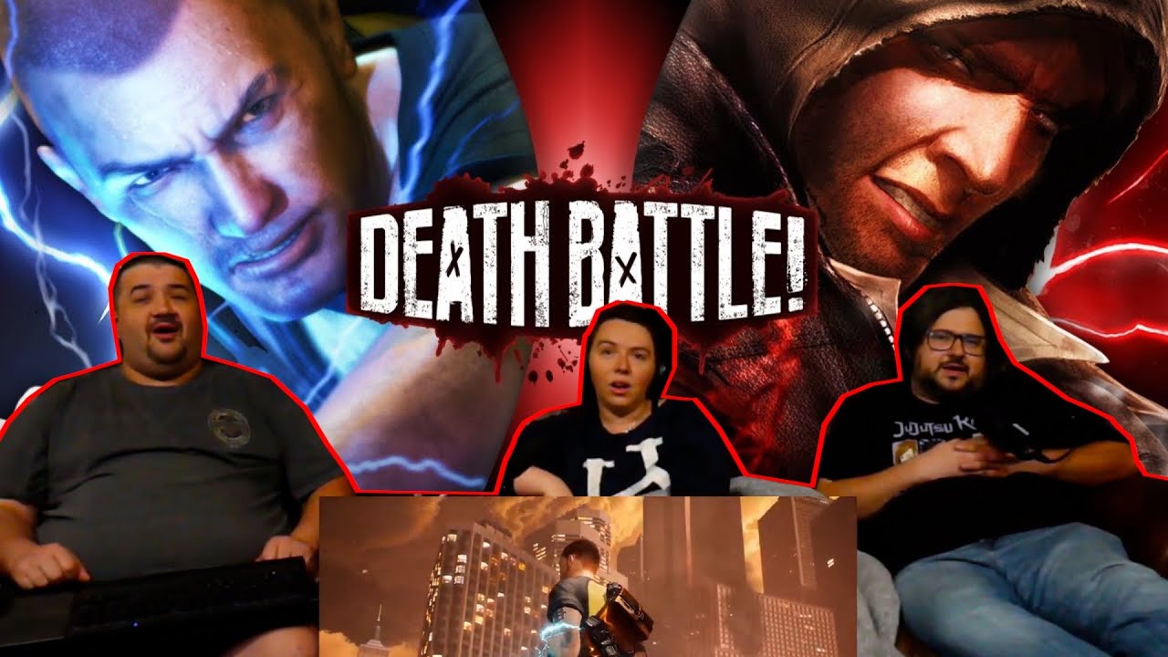 Коул Макграт против Алекса Мерсера (Infamous против Prototype) | @deathbattle | РЕАКЦИЯ ОТСТУПНИКОВ