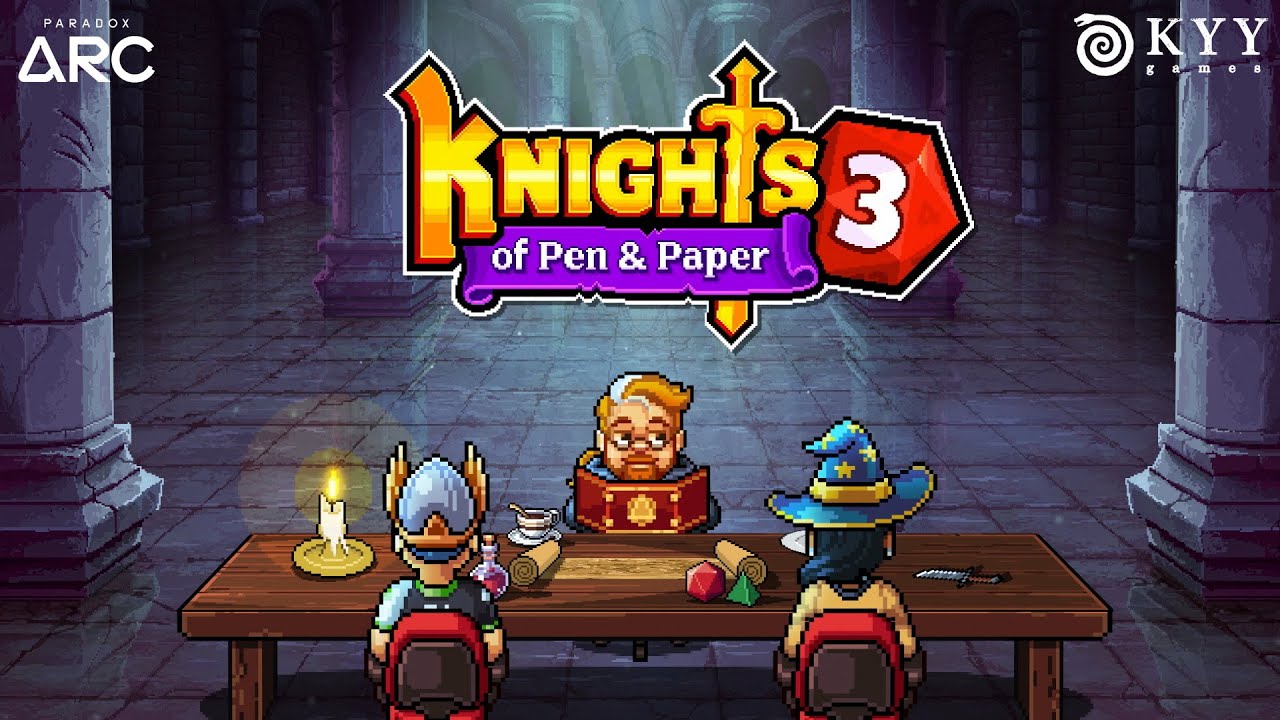 Knights of Pen and Paper 3 Announcement - Paradox Arc
