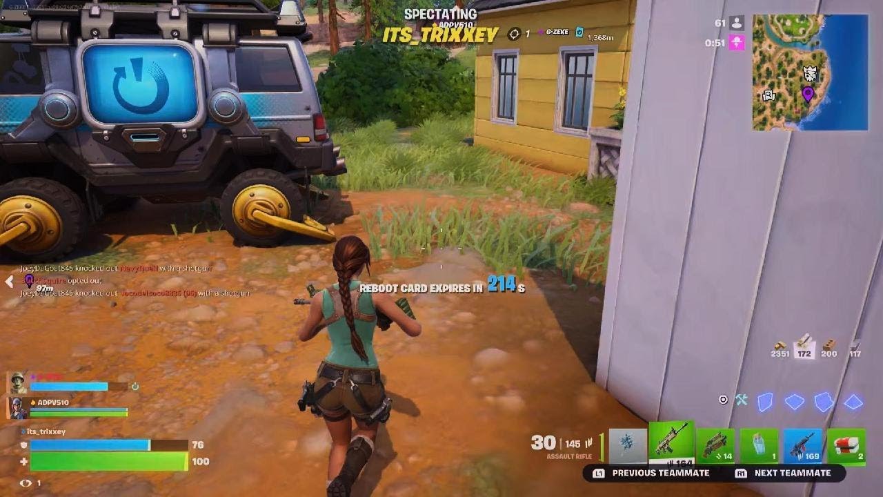 Fortnite Gameplay Squads Victory