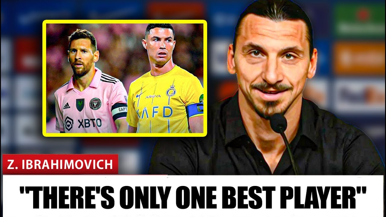 Zlatan Ibrahimovich Responds to Cristiano Ronaldo After His Comments About Messi