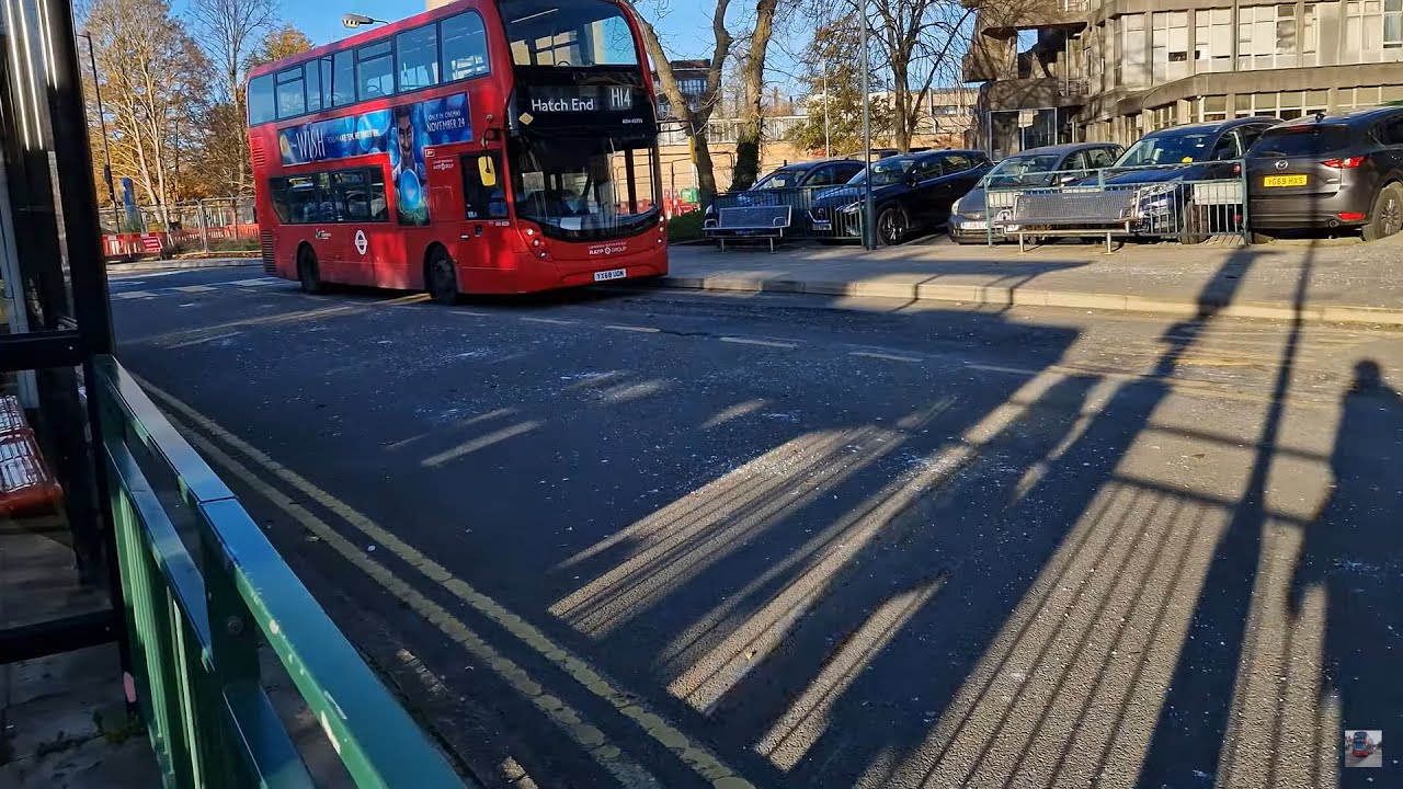 RATP| ADH45293 YX68U0N| Journey on route H14 Harrow bus station - Northwick Park Hospital