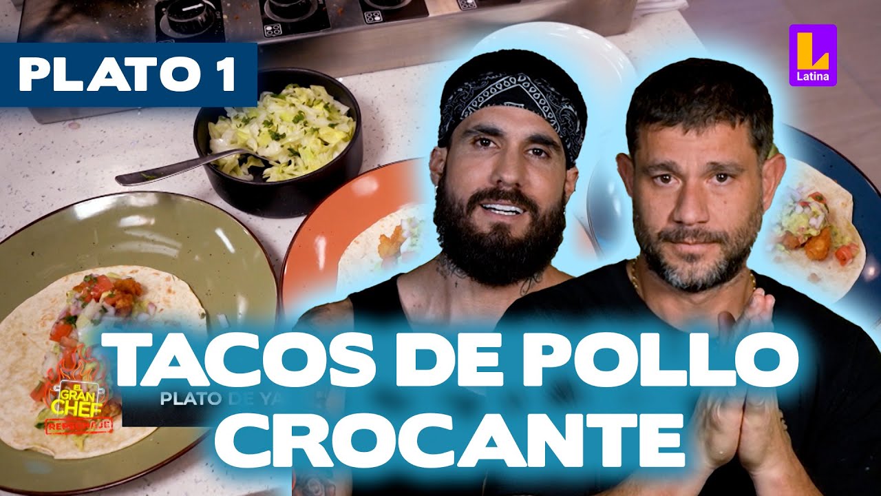 Plato 1: Tacos de pollo crocante con guacamole | El Gran Chef Famosos