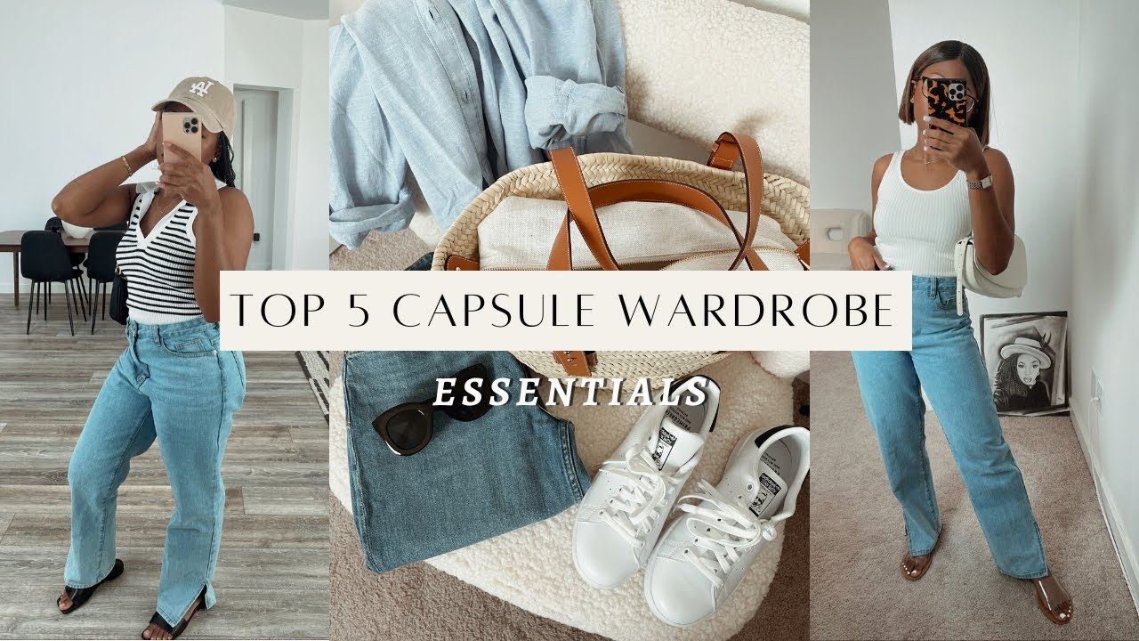 Top 5 Capsule Wardrobe Essentials That You Need | Starter Wardrobe Essentials and Basics