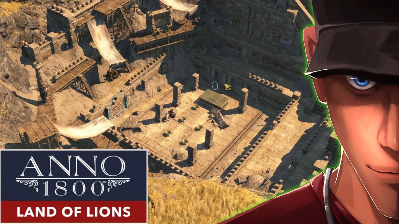 Anno 1800 The Land of Lions - Kidusi Antoni best Possible ending | Let's play Anno 1800 Gameplay