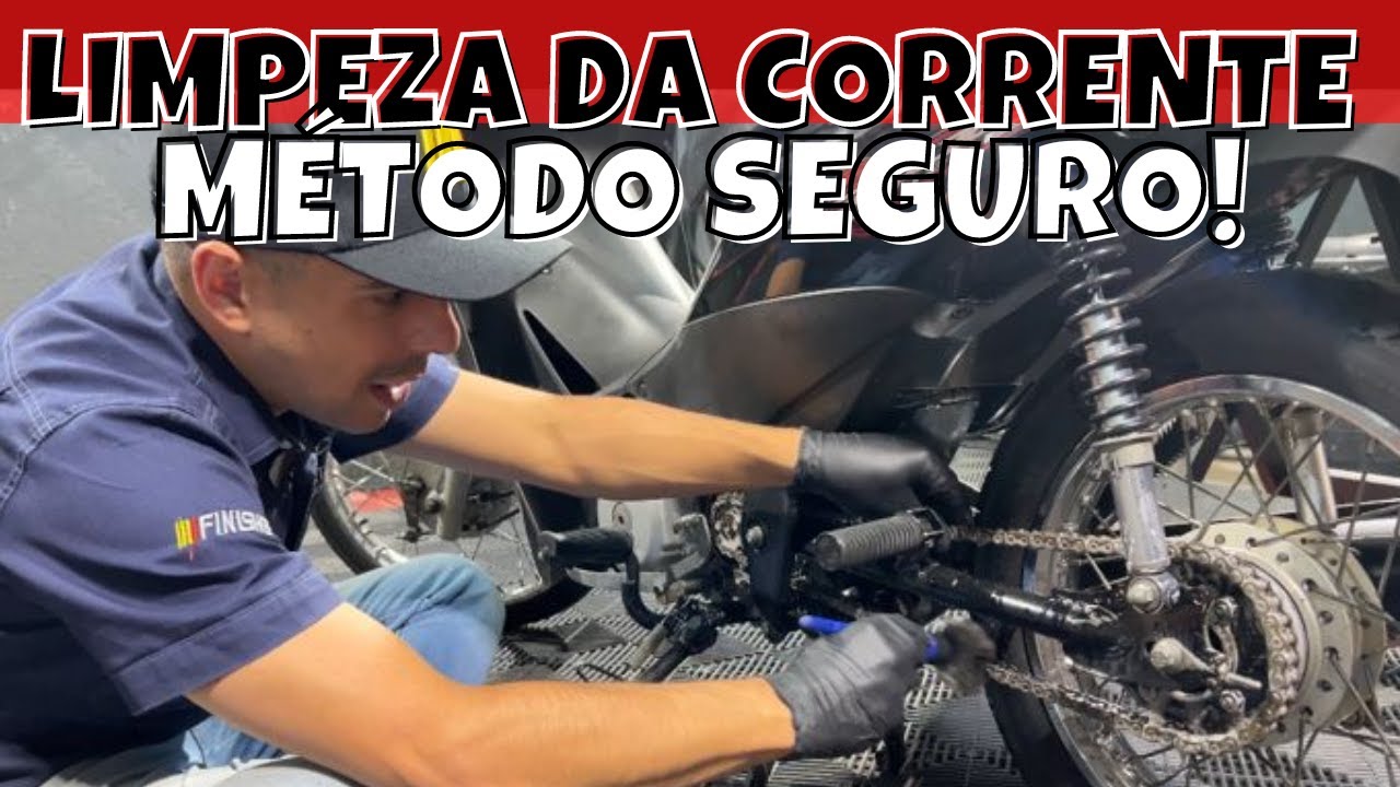 COMO LIMPAR E LUMBRIFICAR A CORRENTE