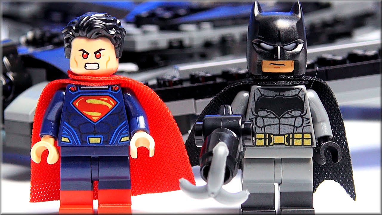 LEGO DC Super Heroes 76046 Герои правосудия: битва в небе - Лего Бэтмен против Лего Супермена