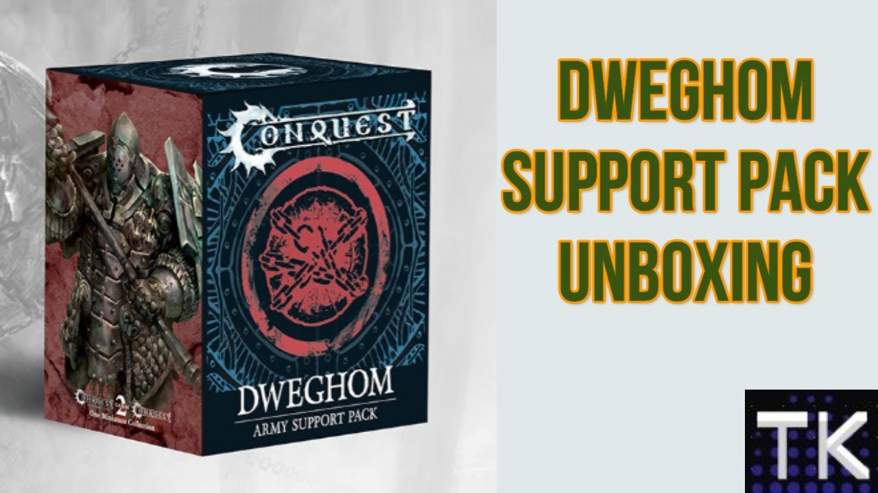 Dweghom Support Pack Unboxing