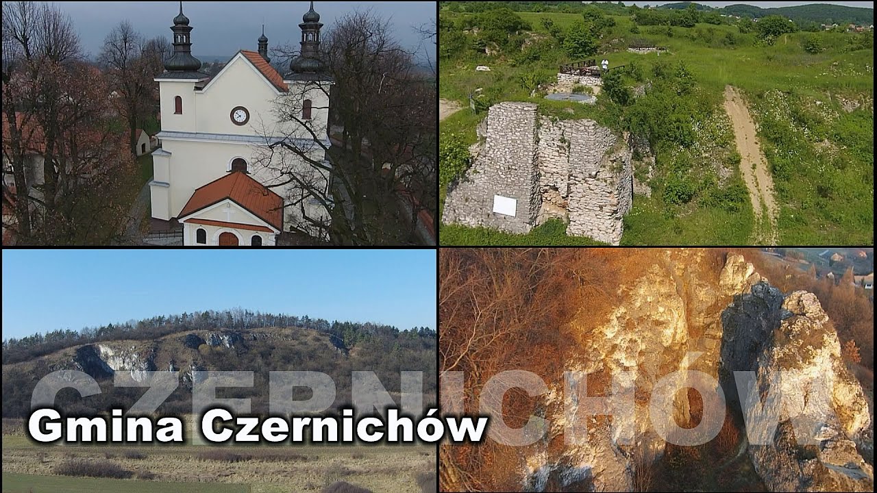 Z lotu ptaka: Gmina Czernichów, powiat Kraków, Małopolska