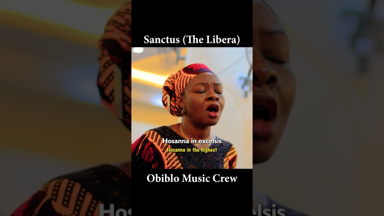 Sanctus (The Libera) - This feels like Heaven😭🔥|| Obiblo music crew| Latin songs|| Catholics