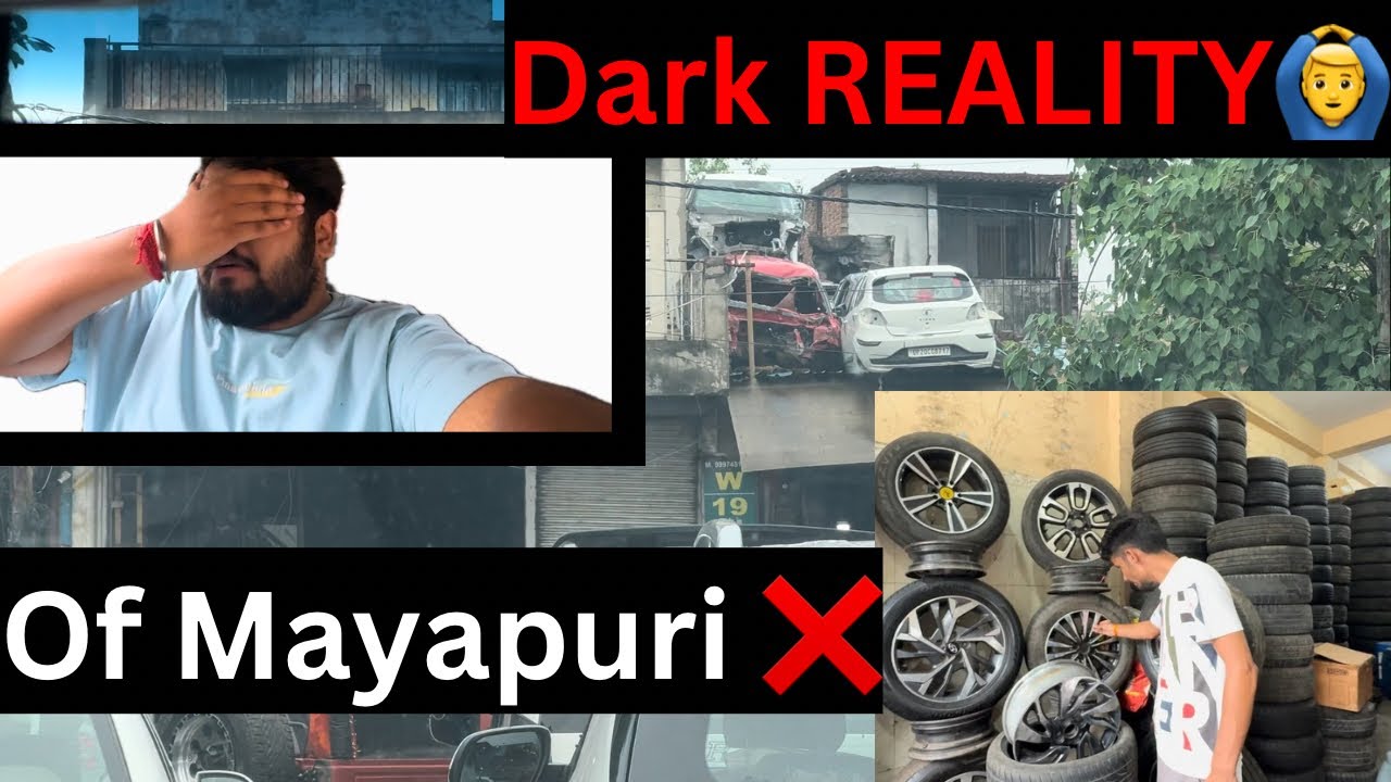 Dark Reality of Mayapuri❌🙆‍♂️ Alloys and engines parts || Is it India cheapest market of cars ?