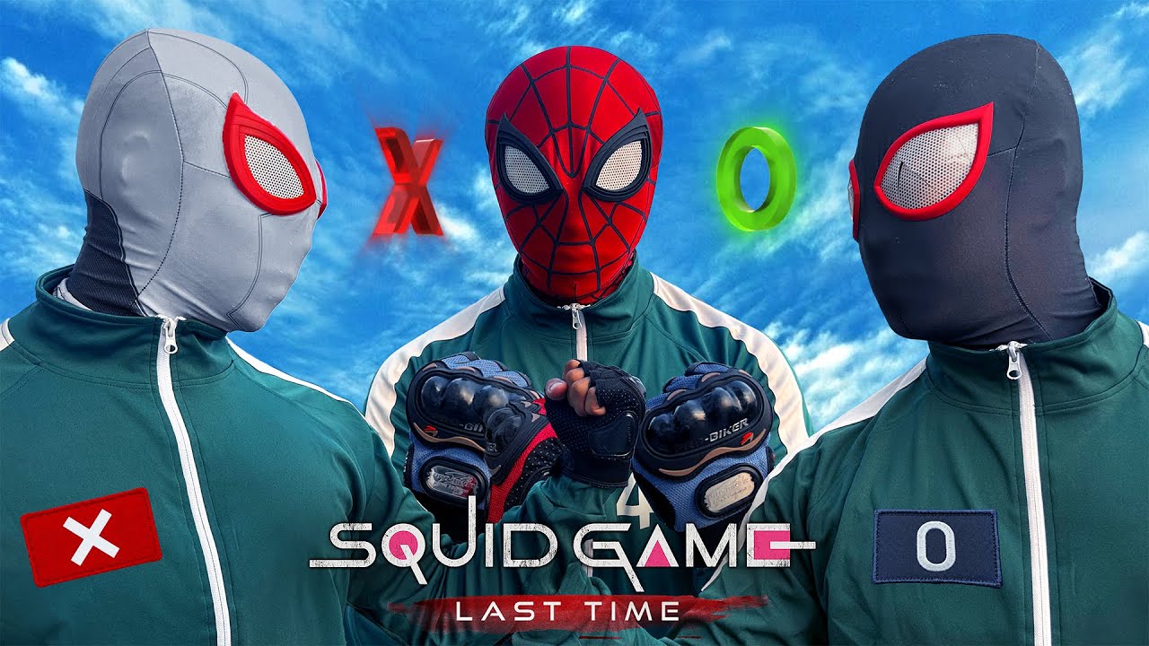 SPIDER-MAN Bros join SQUID GAME | Last TIME