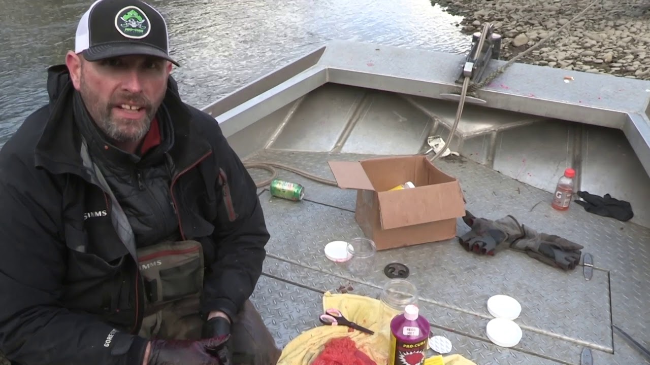Basic Egg Curing For Salmon & Steelhead Fishing