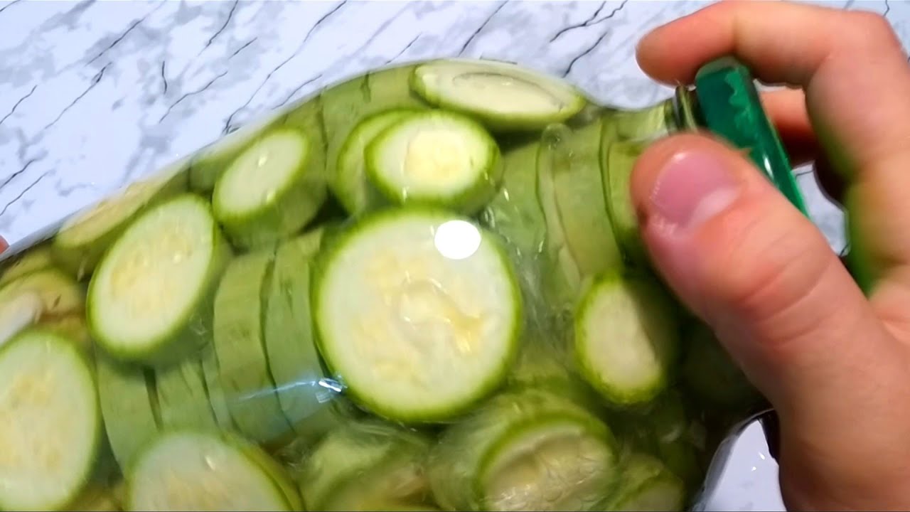 Квашеные кабачки на зиму. Без уксуса и сахара!