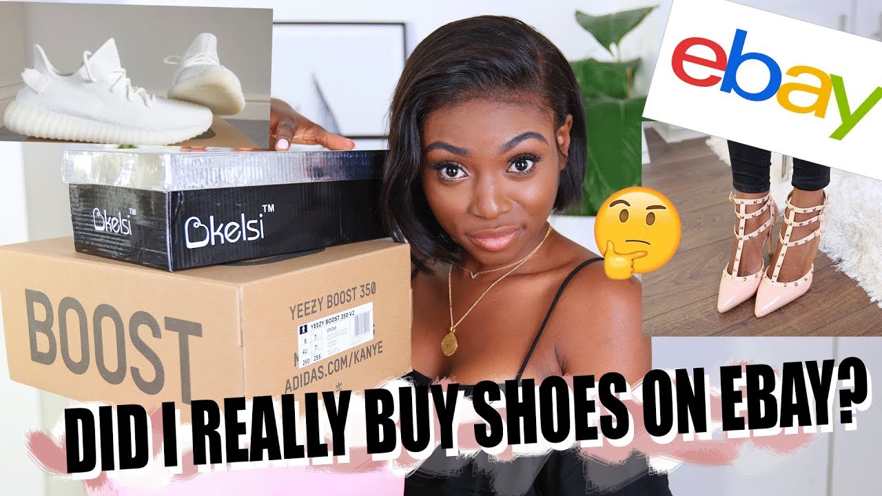 DID I REALLY BUY SHOES ON EBAY? | YEEZYS, VALENTINO AND STRAIGHT UP COPIES.
