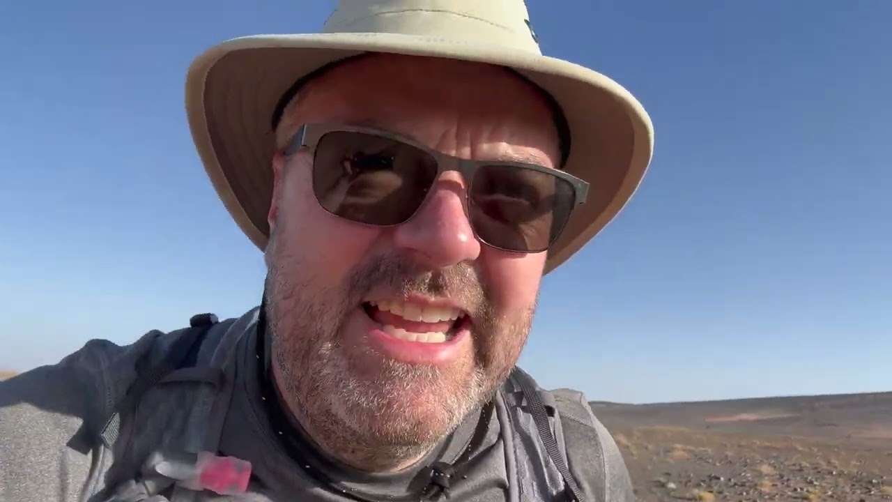 Hal goes trekking in the Sahara Desert for the Brain Tumour Charity