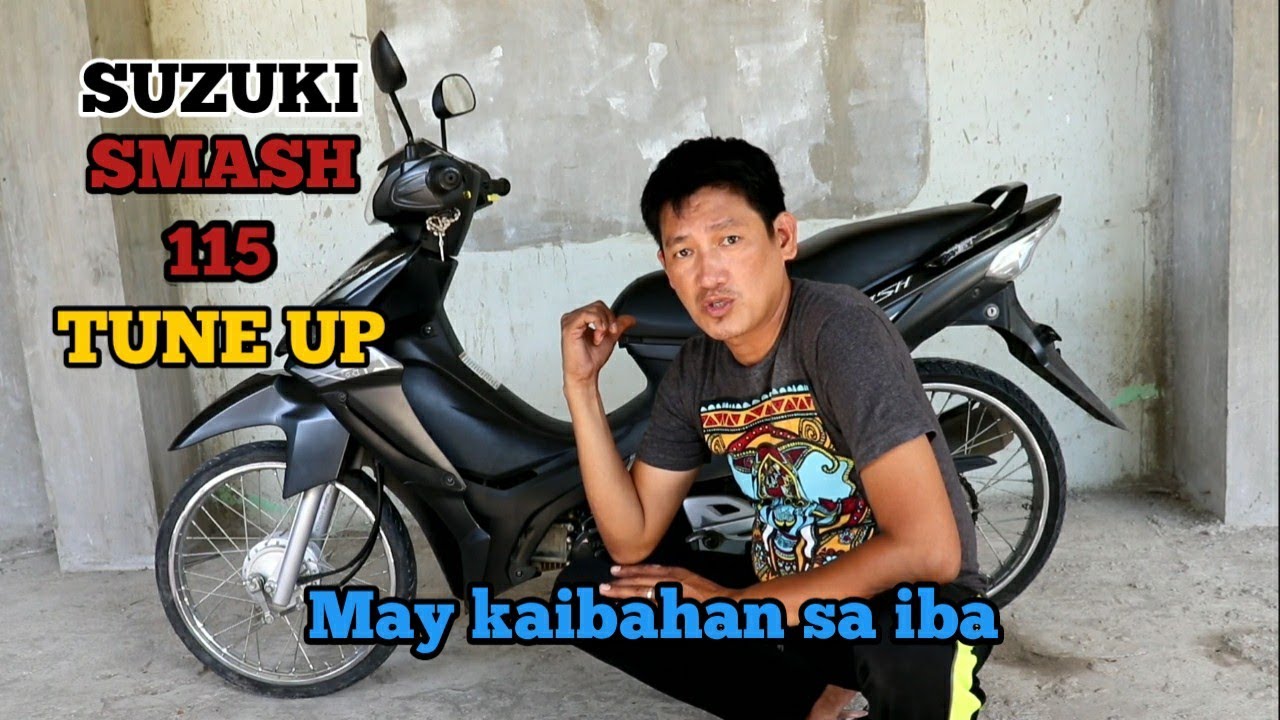 SUZUKI SMASH 115 tune up (valve adjustment).