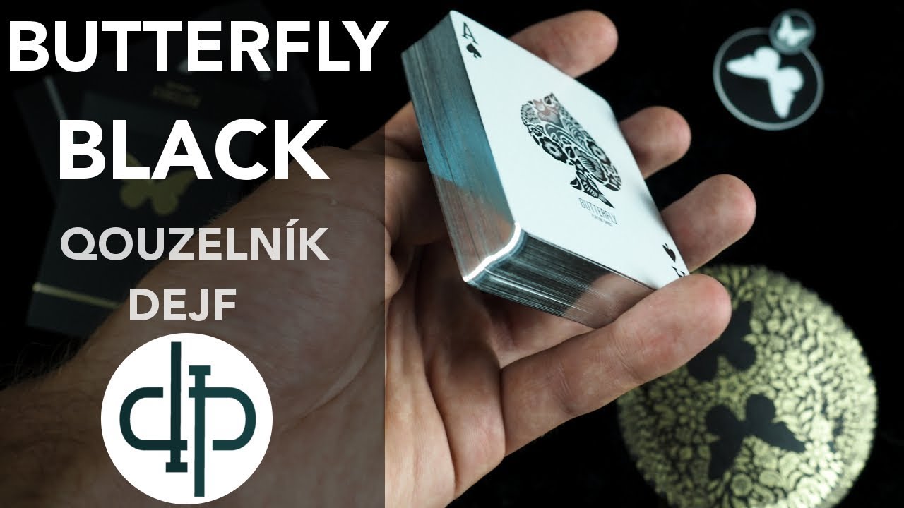 Karty léta 2019 od Ondřeje Pšeničky 🦋//BUTTERFLY BLACK// právě probíhá KickStarter kampaň