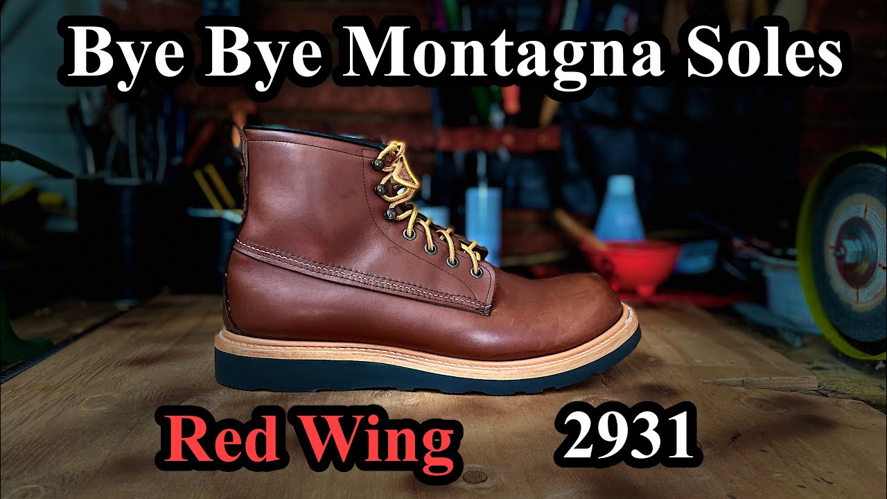 Red Wing 2931 Ice Cutter Resole /Vibram Christy soles