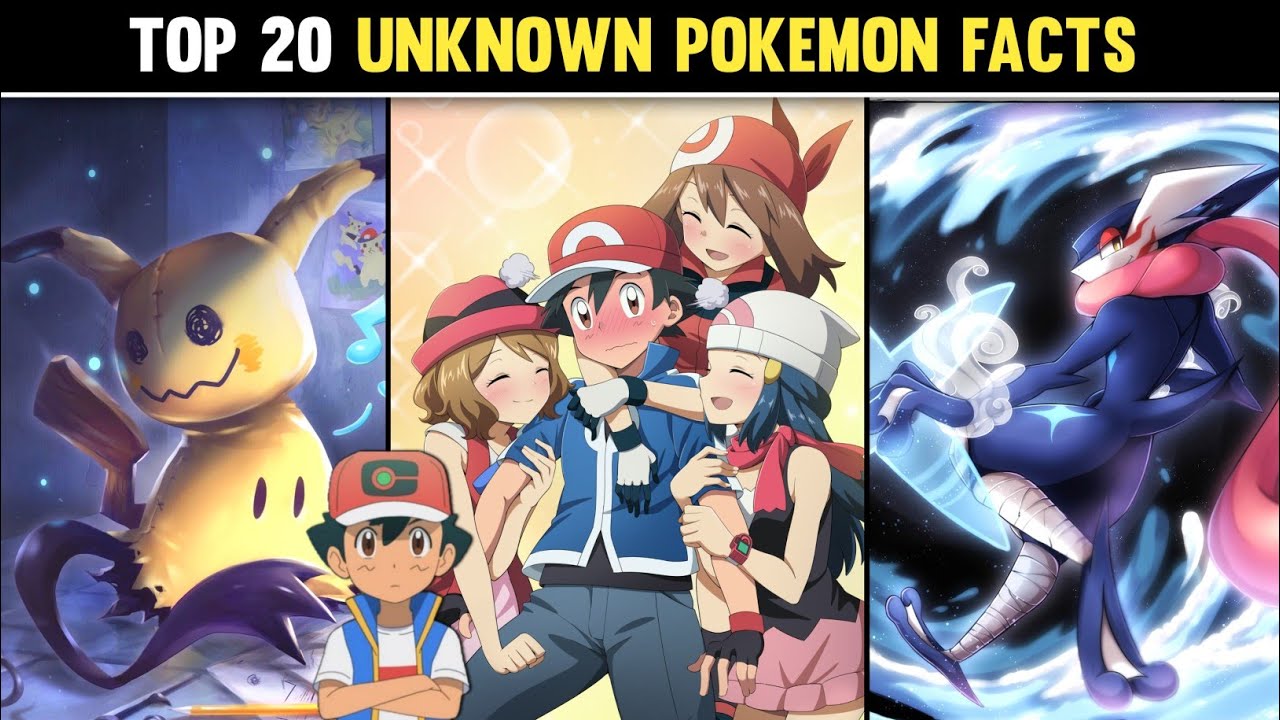 Top 20 Unknown Pokemon Facts|20 Interesting Pokemon Facts|20 Secret Facts About Pok&eacute;mon|Hindi|